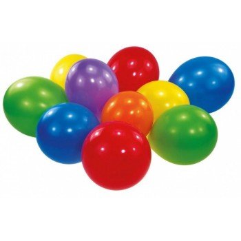 Léggömb, lufi 100 db-os 7 inch (17,6 cm) Léggömb, lufi 100 db-os 7 inch (17,6 cm)