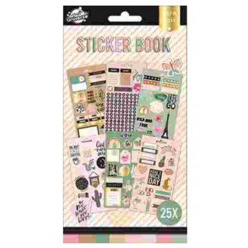 Színes matricás album fóliával 25 ív Színes matricás album fóliával 25 ív