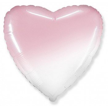 White Pink Heart, Fehér Rózsaszín Szív fólia lufi 46 cm (WP) White Pink Heart, Fehér Rózsaszín Szív fólia lufi 46 cm (WP)