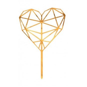 Diamond Heart, Szív torta dekoráció Diamond Heart, Szív torta dekoráció