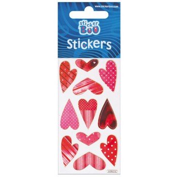 Szív matrica arany díszítéssel Szív matrica arany díszítéssel