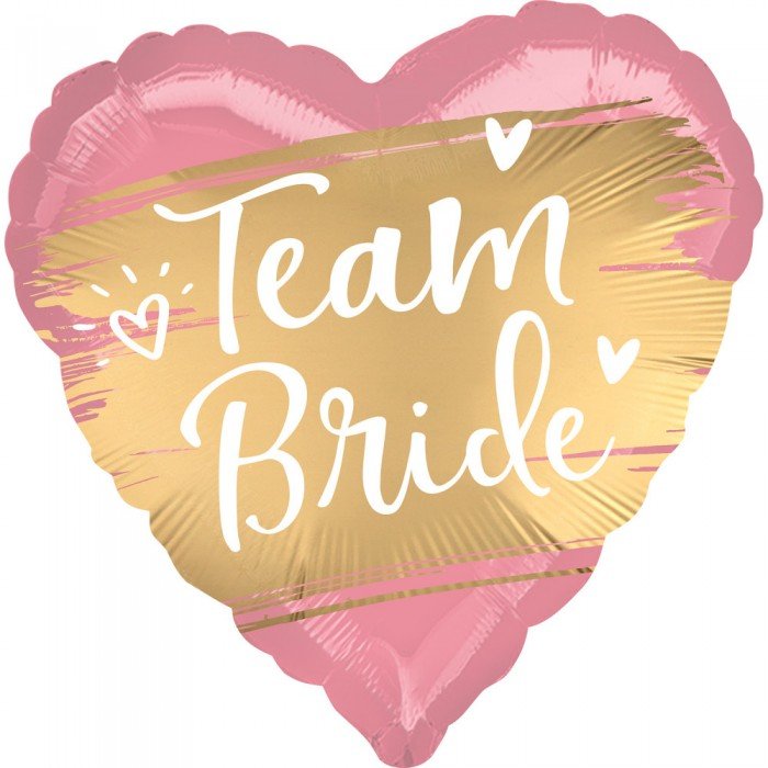 Team Bride fólia lufi 45 cm