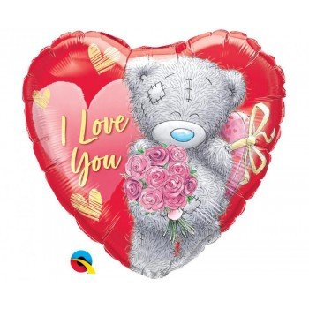 Teddy,  I Love You fólia lufi 46 cm Teddy,  I Love You fólia lufi 46 cm