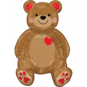 Teddy Maci fólia lufi 50 cm Teddy Maci fólia lufi 50 cm
