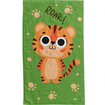 Tigris Roar kéztörlő arctörlő, törölköző 30x50 cm Tigris Roar kéztörlő arctörlő, törölköző 30x50 cm