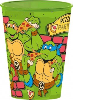 Tini Nindzsa Teknőcök Pizza pohár, műanyag 260 ml Tini Nindzsa Teknőcök Pizza pohár, műanyag 260 ml
