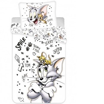 Tom és Jerry ágyneműhuzat Friends 140×200cm, 70×90 cm Tom és Jerry ágyneműhuzat Friends 140×200cm, 70×90 cm