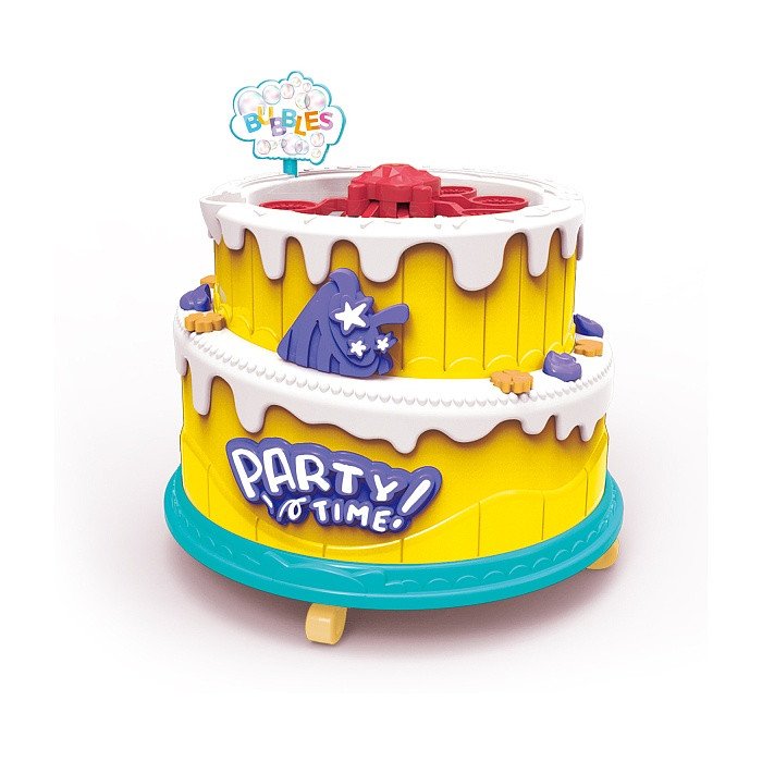 Torta formájú Party szappanbuborék fújó gép Torta formájú Party szappanbuborék fújó gép