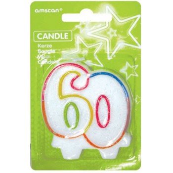 Tortagyertya, számgyertya 60-as Tortagyertya, számgyertya 60-as