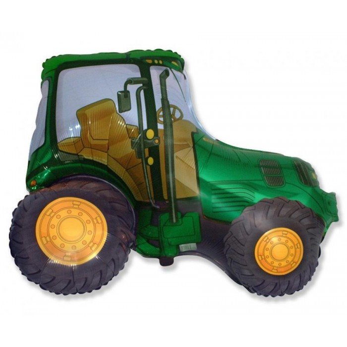 Tractor Green, Traktor fólia lufi 61 cm (WP)