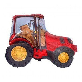 Tractor Red, Traktor fólia lufi 36 cm (WP) Tractor Red, Traktor fólia lufi 36 cm (WP)