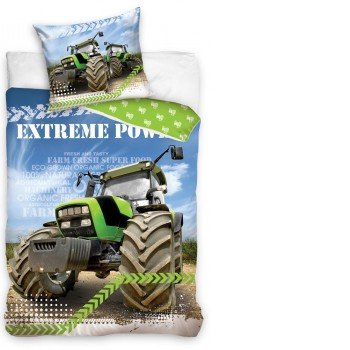 Traktor ágyneműhuzat Extreme Power 140×200cm, 70×90 cm Traktor ágyneműhuzat Extreme Power 140×200cm, 70×90 cm