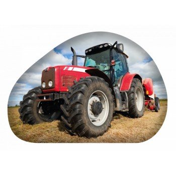 Traktor formapárna, díszpárna 36*32 cm Traktor formapárna, díszpárna 36*32 cm