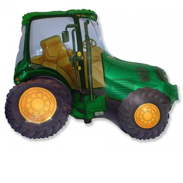 Tractor Green, Traktor fólia lufi 61 cm (WP)