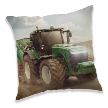 Traktor Green párna, díszpárna 40*40 cm Traktor Green párna, díszpárna 40*40 cm