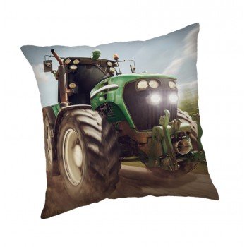 Traktor Green párnahuzat 45x45 cm Traktor Green párnahuzat 45x45 cm