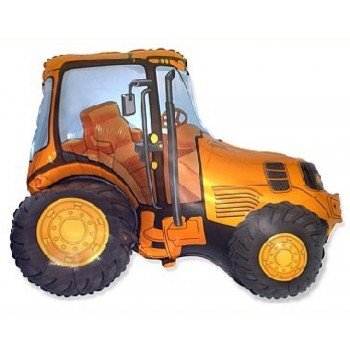 Tractor Orange, Traktor fólia lufi 61 cm (WP) Tractor Orange, Traktor fólia lufi 61 cm (WP)