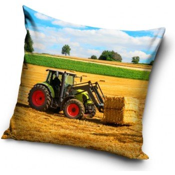 Traktor párna, díszpárna 40x40 cm Traktor párna, díszpárna 40x40 cm