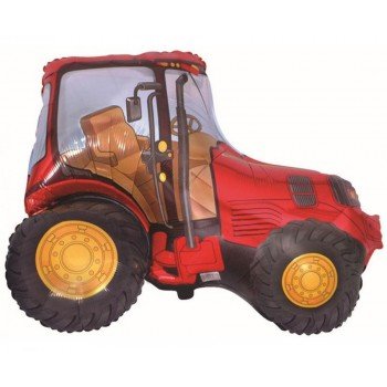 Traktor Red fólia lufi 94 cm Traktor Red fólia lufi 94 cm