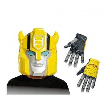 Transformers Bumblebee maszk és kesztyű szett Transformers Bumblebee maszk és kesztyű szett