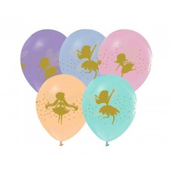 Fairy, Tündér léggömb, lufi 5 db-os 12 inch (30cm) Fairy, Tündér léggömb, lufi 5 db-os 12 inch (30cm)