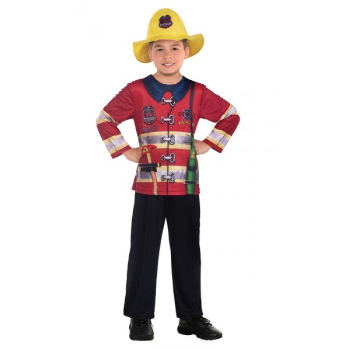 Fireman, Tűzoltó jelmez 8-10 év