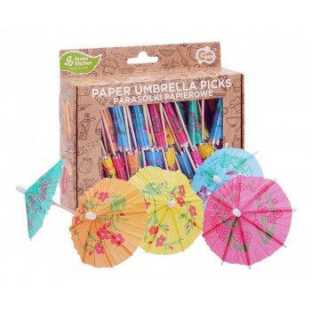 Umbrella, Esernyő koktél díszítő pálca 100 db-os Umbrella, Esernyő koktél díszítő pálca 100 db-os