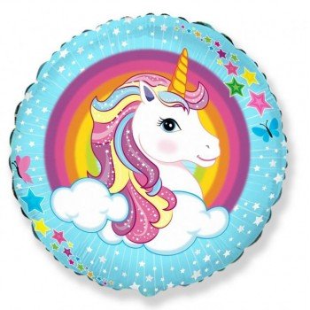 Unicorn, Unikornis fólia lufi 46 cm (WP) Unicorn, Unikornis fólia lufi 46 cm (WP)