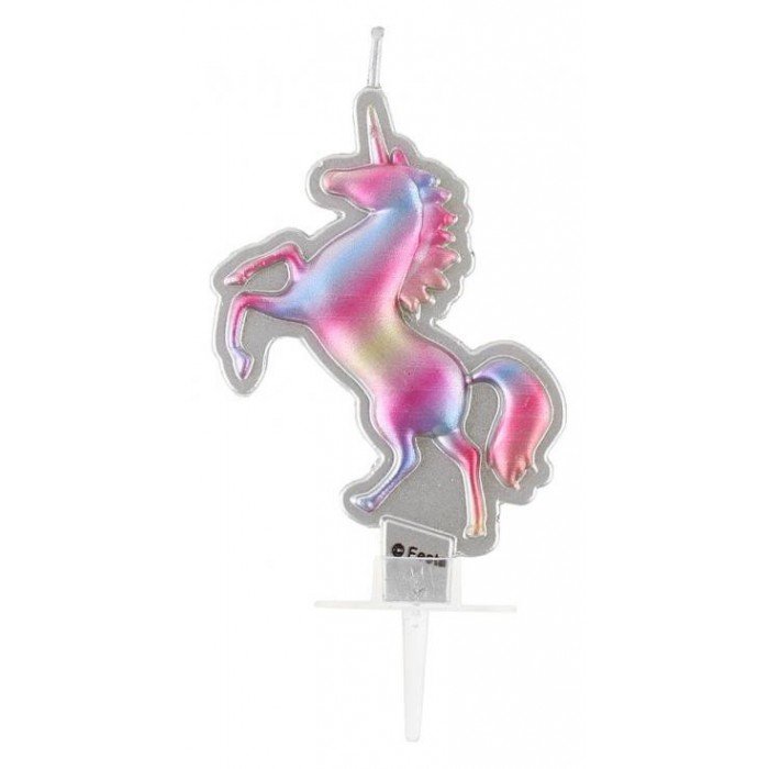 Unicorn Metallic, Unikornis tortagyertya 8 cm Unicorn Metallic, Unikornis tortagyertya 8 cm