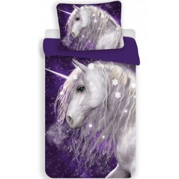 Unikornis Purple ágyneműhuzat 140×200cm, 70×90 cm Unikornis Purple ágyneműhuzat 140×200cm, 70×90 cm