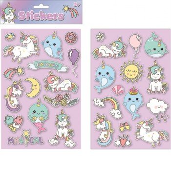 Unikornis pufi matrica szett