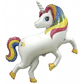Unicorn Rainbow, Unikornis fólia lufi 36 cm (WP) Unicorn Rainbow, Unikornis fólia lufi 36 cm (WP)