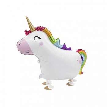 Unikornis Smile sétáló fólia lufi 81 cm Unikornis Smile sétáló fólia lufi 81 cm