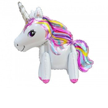 Unicorn Standing, Unikornis fólia lufi 65 cm Unicorn Standing, Unikornis fólia lufi 65 cm