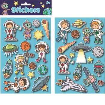 Űr pufi matrica szett Űr pufi matrica szett