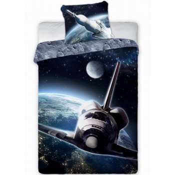 Űr Spacecraft ágyneműhuzat 140×200cm, 70×90 cm Űr Spacecraft ágyneműhuzat 140×200cm, 70×90 cm
