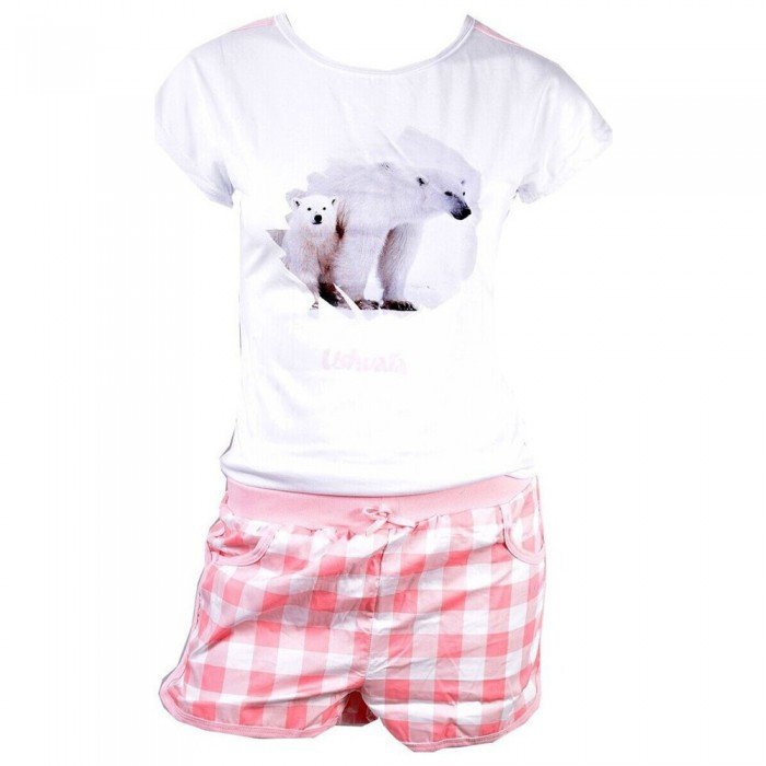 Ushuaia Jegesmedve Pink női rövid pizsama L