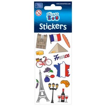 Utazás, Franciaország matrica szett Utazás, Franciaország matrica szett