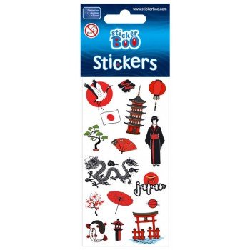 Utazás, Japán matrica szett Utazás, Japán matrica szett