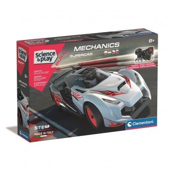 Versenyautó Mechanics építőjáték Clementoni Versenyautó Mechanics építőjáték Clementoni
