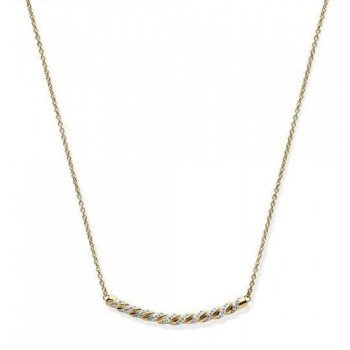 Victoria Arany színű fehér köves nyaklánc