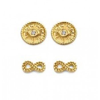 Victoria Arany színű fülbevaló szett