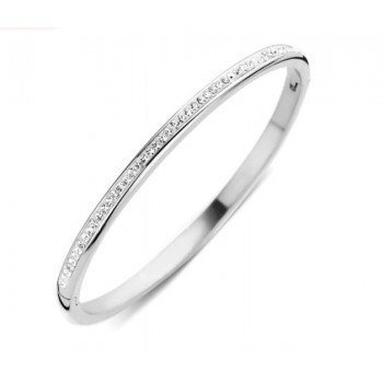 Victoria Ezüst színű fehér köves karkötő Victoria Ezüst színű fehér köves karkötő