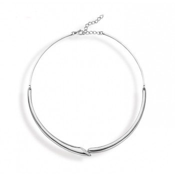 Victoria Ezüst színű fehér köves nyaklánc Victoria Ezüst színű fehér köves nyaklánc