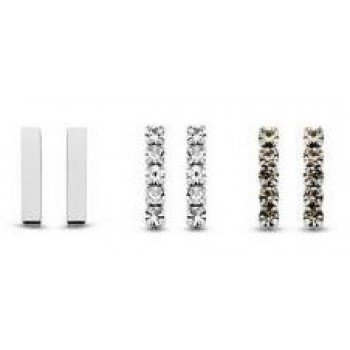 Victoria Ezüst színű fülbevaló szett