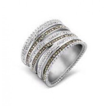 Victoria Ezüst színű köves gyűrű