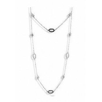 Victoria Ezüst színű köves nyaklánc