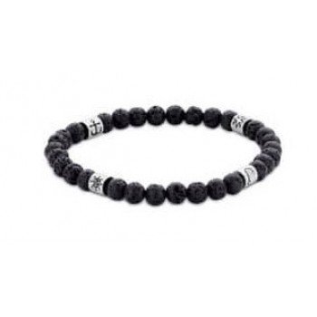 Victoria Fekete férfi gumis karkötő Victoria Fekete férfi gumis karkötő
