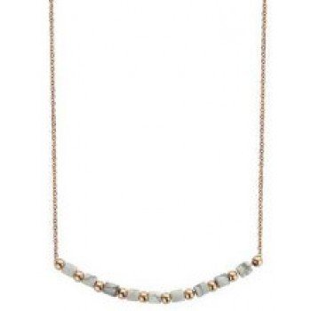 Victoria Rose gold színű fehér gyöngyös nyaklánc Victoria Rose gold színű fehér gyöngyös nyaklánc