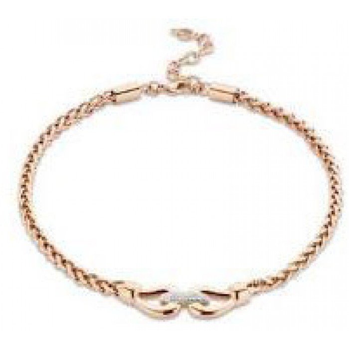 Victoria Rose gold színű fehér köves nyaklánc Victoria Rose gold színű fehér köves nyaklánc